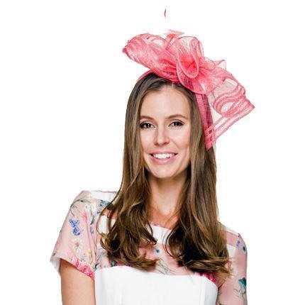 Ava Gray Fascinator, Kentucky Derby Hat, Spring Racing Millinery, KY Oaks Headband, Gray Hat, Fancy Wedding Hat, Women's Tea Party Hat