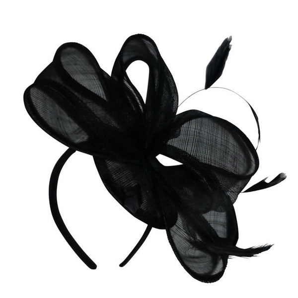 Eliza Purple Fascinator, Kentucky Derby Headband, Purple Spring Racing Hat, Kentucky Oaks Fascinator, Wedding Hat, Fancy Hats, Ladies Tea-Party Hat