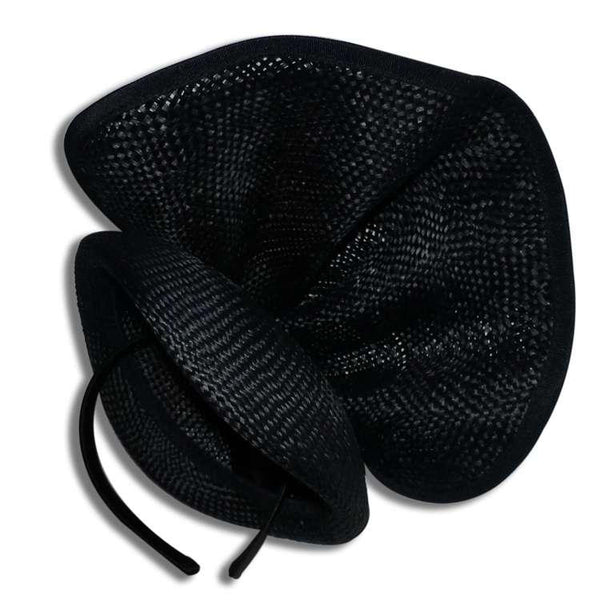 Alina Black Fascinator, Kentucky Derby Hat, High Quality Cocktail Hat, Royal Wedding Fascinator, Spring Derby Hats for Women, Tea Party Hat