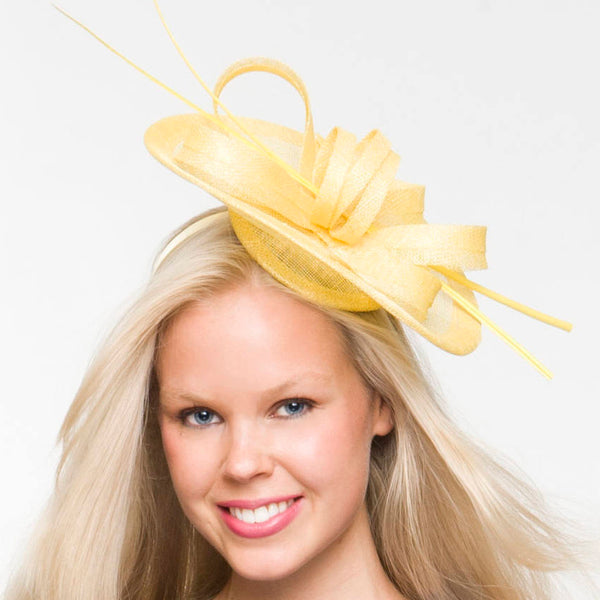Lulu Black Fascinator, Kentucky Derby Fascinator, Fancy Black Hat, Royal Wedding Hat, Women's Spring Racing Headband, Tea-Party Hat