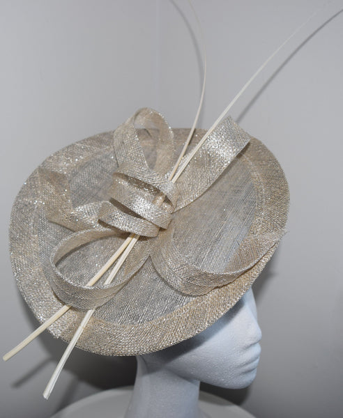 Lulu Black Fascinator, Kentucky Derby Fascinator, Fancy Black Hat, Royal Wedding Hat, Women's Spring Racing Headband, Tea-Party Hat