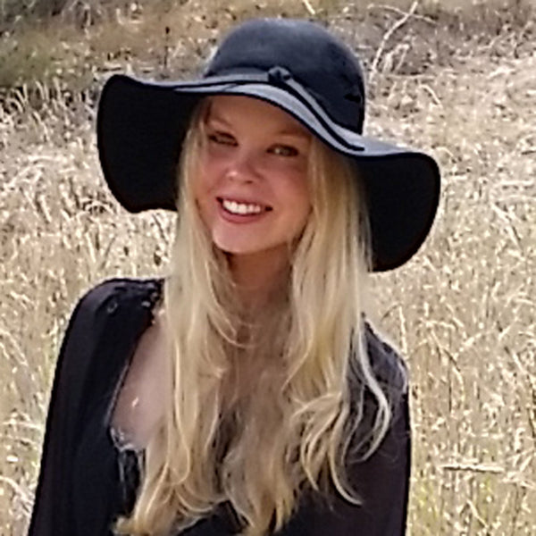 Lyla Beige Wide-Brim Sun Hat, Kentucky Derby Hat, Foldable Ladies Hat, Derby Hats for Women, Beige Wool Hat, Wool Felt Hat Adjustable Size