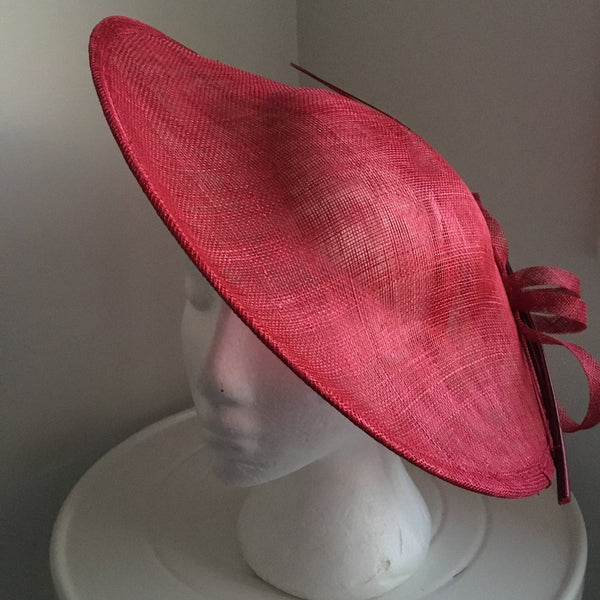 SALE Item* Lydia Maroon/ Cherry Fascinator, Kentucky Derby Fascinator, Royal Wedding Hat Maroon, Saucer Hat Cherry Red, Tea-Party Fascinator Hat, Spring Racing, Hatinator