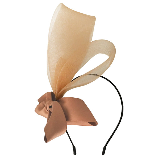 Nala Black Fascinator Headband, Kentucky Derby Headband, Spring Racing Fashion, Royal Wedding Fascinator,Derby Hats for Women, Tea Party Headpiece
