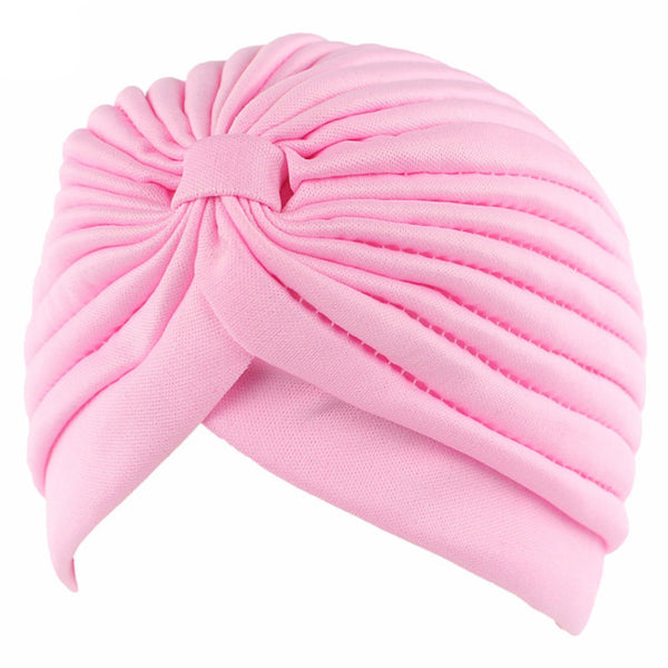 SALE item* Sana light pink turban, vintage head-wrap, stretchy bandana, ladies beanie, women's chemo cap, fashion headband hat